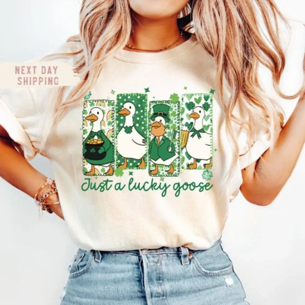 St Patrick's Day Shirt, Cute St Patrick's Tshirt - Picture 1 of 4